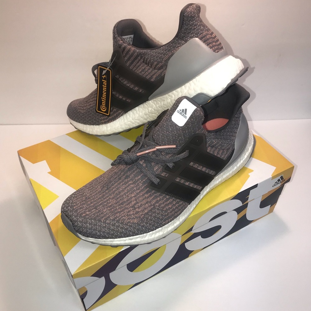 Adidas Ultra Boost S8202 Grey Trace Pink Size 12